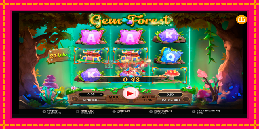 Gem Forest - automato com gráficos brilhantes, foto 5