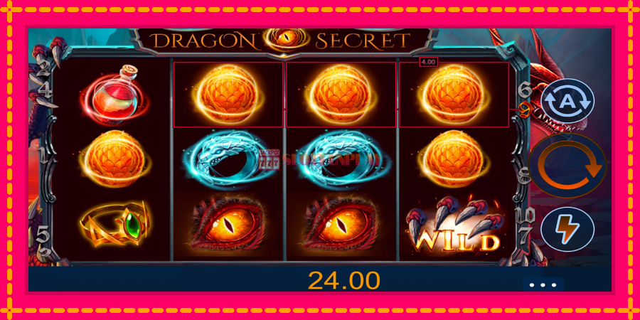 Dragon Secret - automato com gráficos brilhantes, foto 2