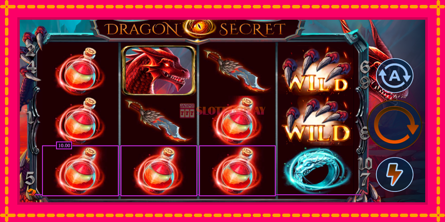 Dragon Secret - automato com gráficos brilhantes, foto 4