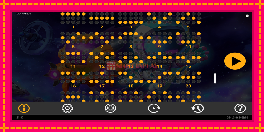 Glxy Reels - automato com gráficos brilhantes, foto 6