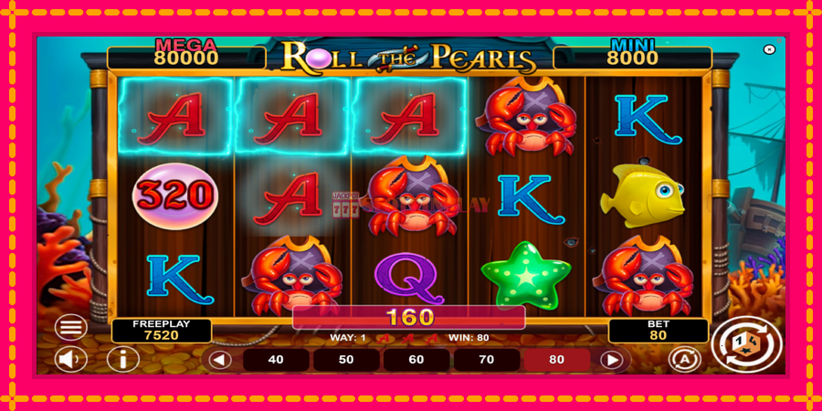 Roll The Pearls Hold & Win - automato com gráficos brilhantes, foto 4