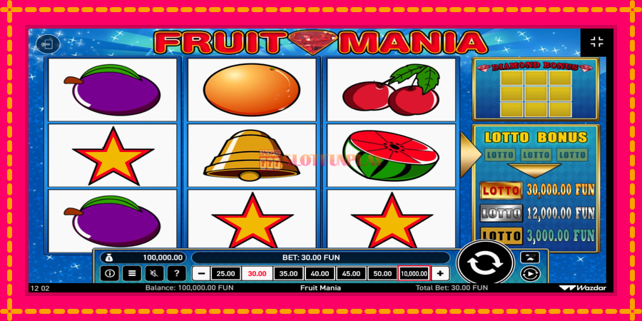 Fruit Mania - automato com gráficos brilhantes, foto 1