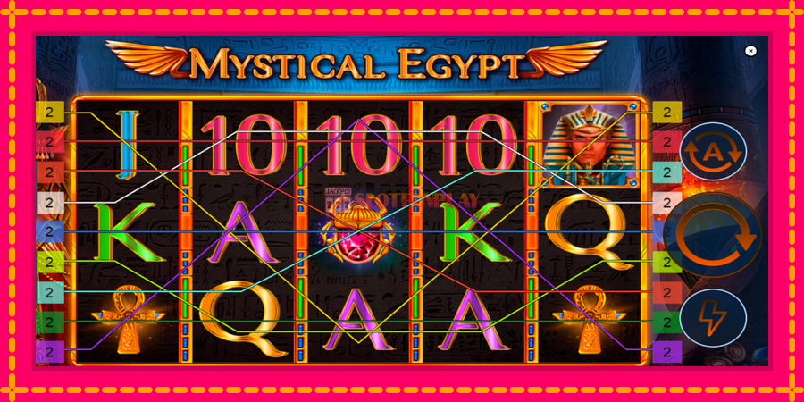 Mystical Egypt - automato com gráficos brilhantes, foto 2