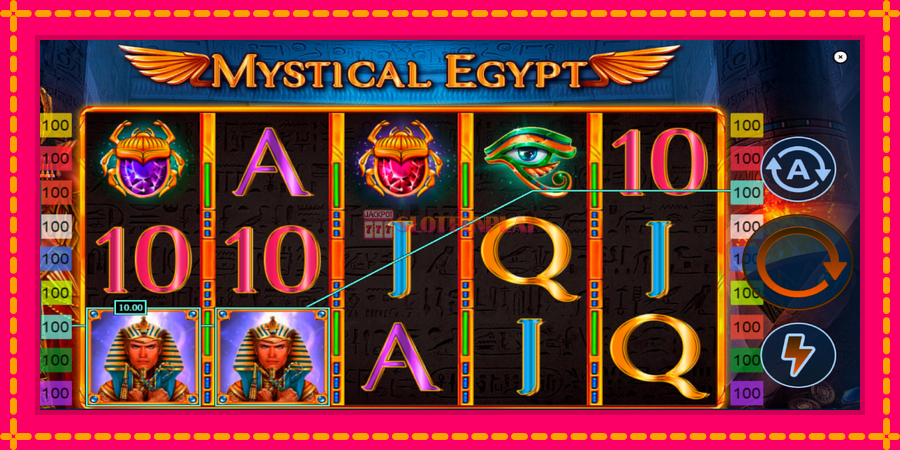 Mystical Egypt - automato com gráficos brilhantes, foto 3