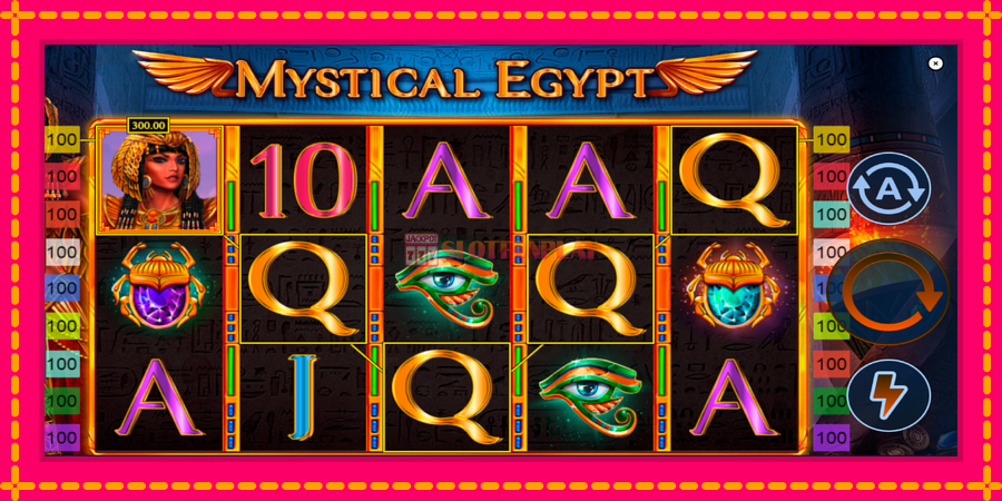 Mystical Egypt - automato com gráficos brilhantes, foto 4