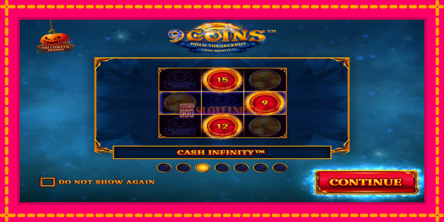 9 Coins Grand Diamond Edition Halloween Jackpots - automato com gráficos brilhantes, foto 1