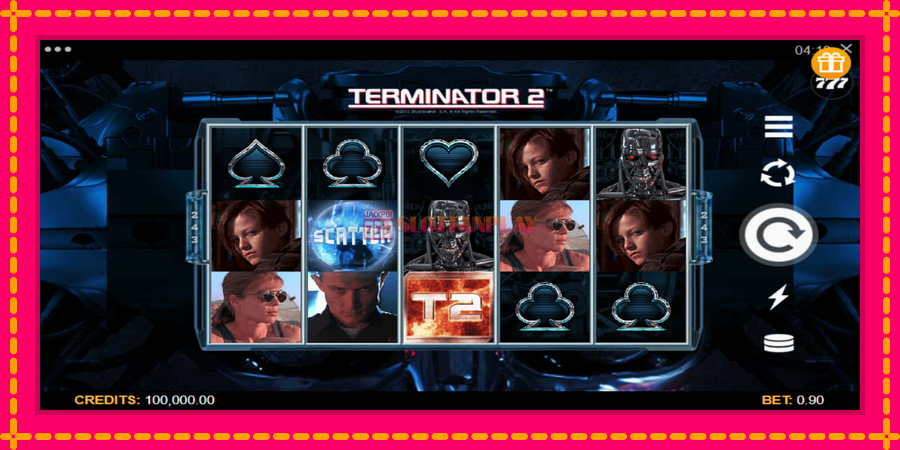 Terminator 2 - automato com gráficos brilhantes, foto 1