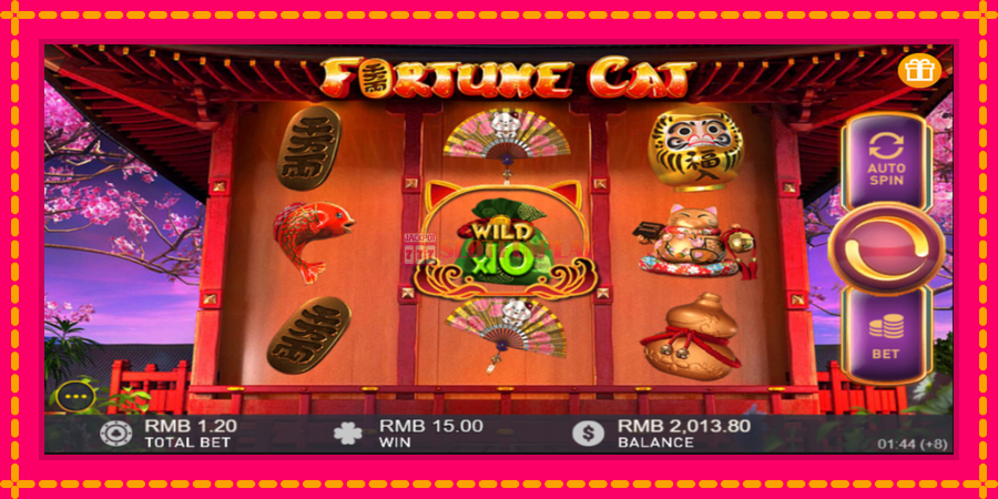 Fortune Cat - automato com gráficos brilhantes, foto 1