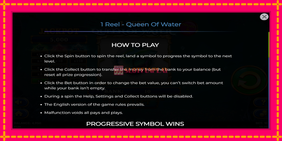 1 Reel Queen of Water - automato com gráficos brilhantes, foto 5