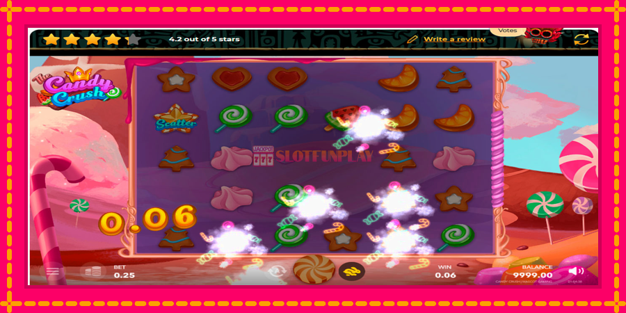 Candy Splasher - automato com gráficos brilhantes, foto 2