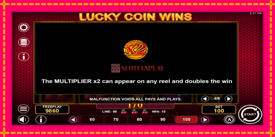 Lucky Coin Wins - automato com gráficos brilhantes, foto 7