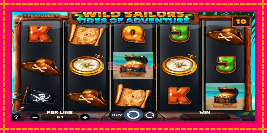 Wild Sailors – Tides of Adventure - automato com gráficos brilhantes, foto 2