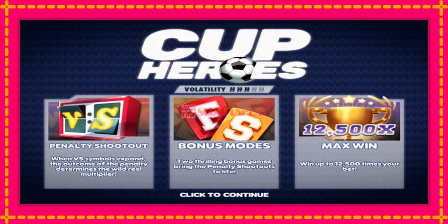 Cup Heroes - automato com gráficos brilhantes, foto 1