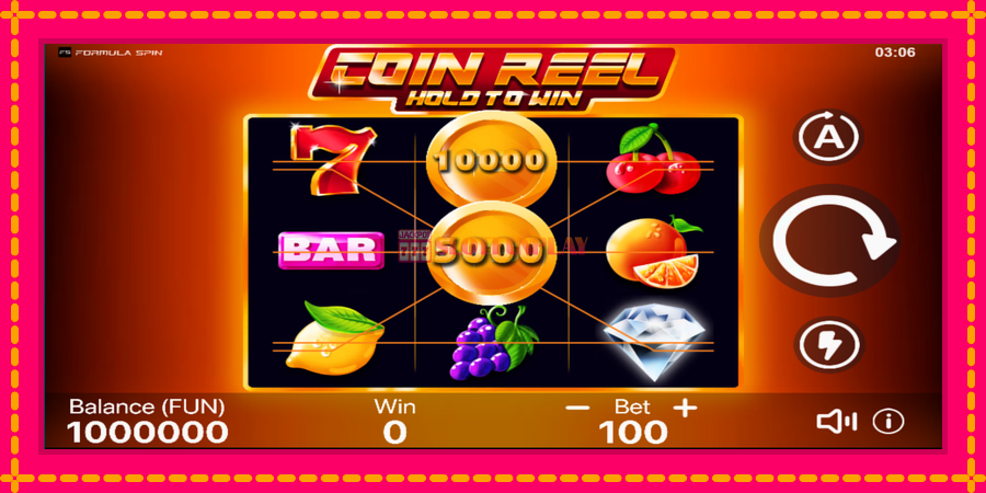 Coin Reel: Hold to Win - automato com gráficos brilhantes, foto 1