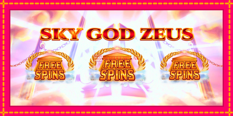 Sky God Zeus 3x3 - automato com gráficos brilhantes, foto 1