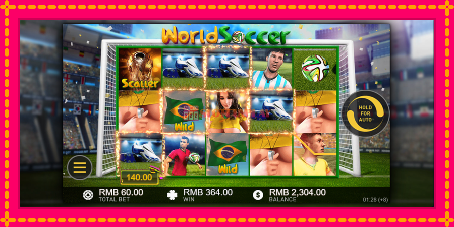 World Soccer Slot - automato com gráficos brilhantes, foto 4