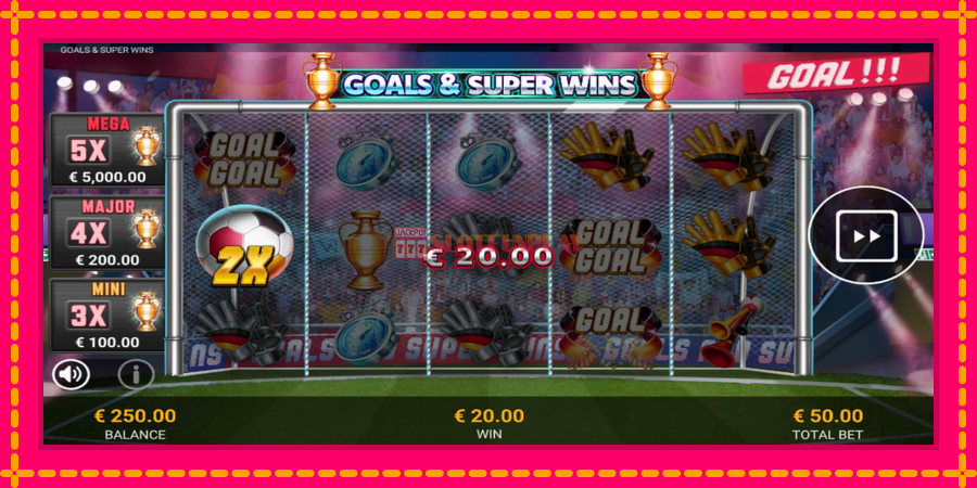 Goals & Super Wins - automato com gráficos brilhantes, foto 3