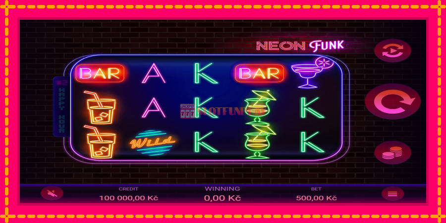 Neon Funk - automato com gráficos brilhantes, foto 1