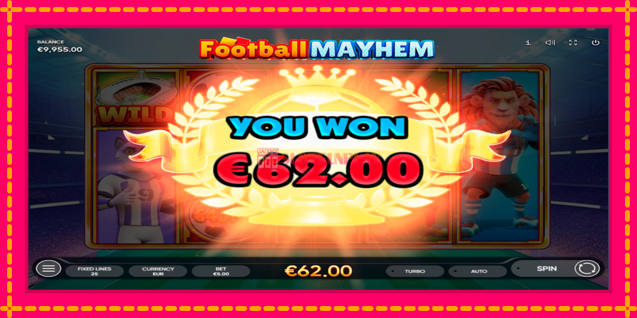 Football Mayhem - automato com gráficos brilhantes, foto 4