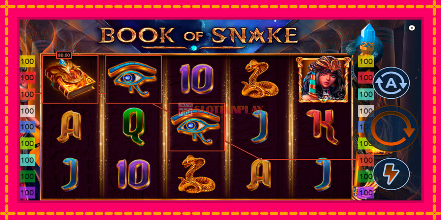 Book of Snake - automato com gráficos brilhantes, foto 4