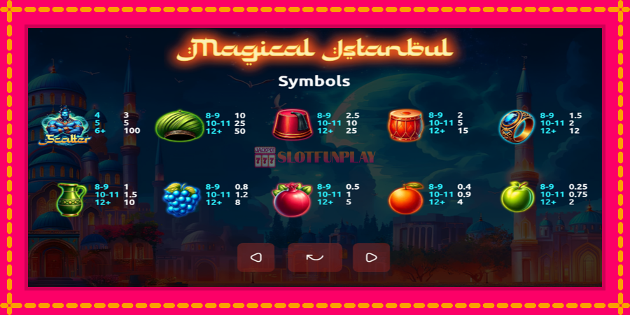 Magical Istanbul - automato com gráficos brilhantes, foto 4