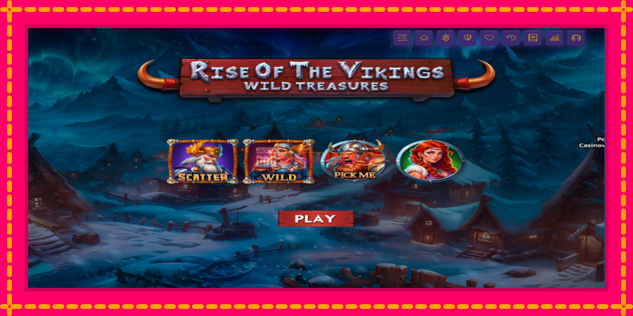 Rise of The Vikings - Wild Treasures - automato com gráficos brilhantes, foto 1