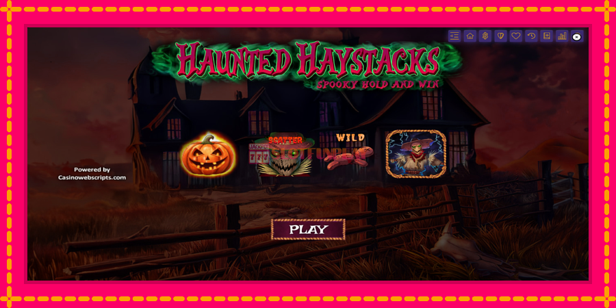 Haunted Haystacks - Spooky Hold and Win - automato com gráficos brilhantes, foto 1