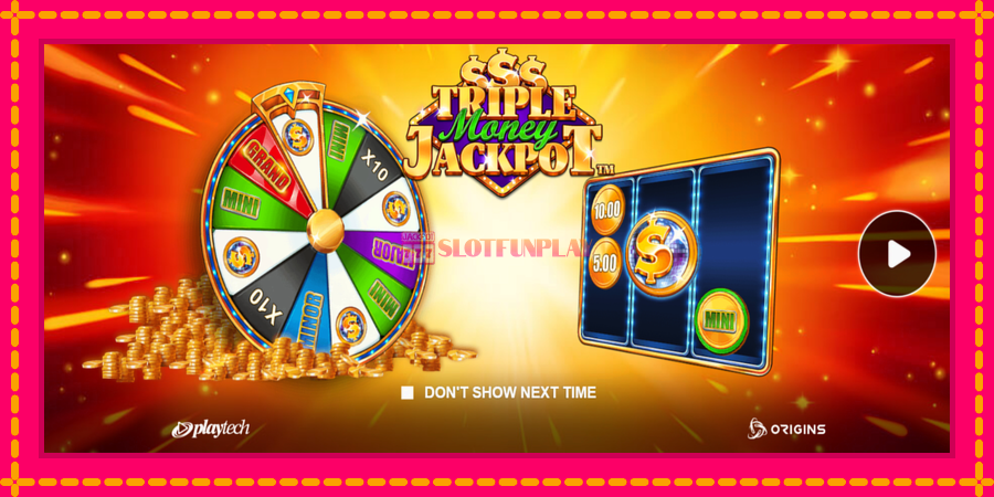 Triple Money Jackpot - automato com gráficos brilhantes, foto 1