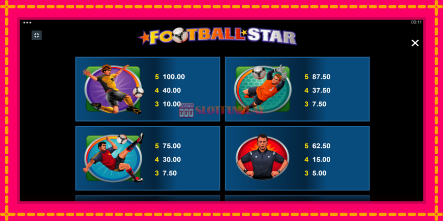 Football Star - automato com gráficos brilhantes, foto 6