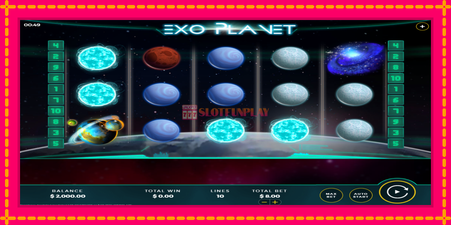 Exo Planet - automato com gráficos brilhantes, foto 1