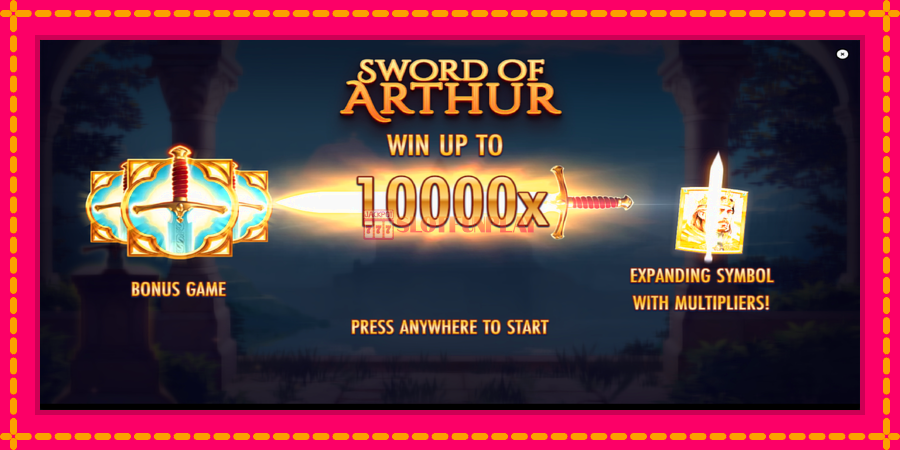 Sword of Arthur - automato com gráficos brilhantes, foto 1