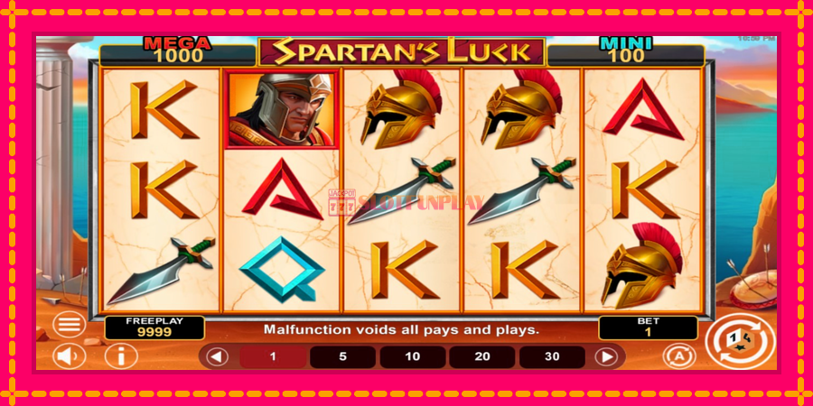 Spartans Luck Hold & Win - automato com gráficos brilhantes, foto 2