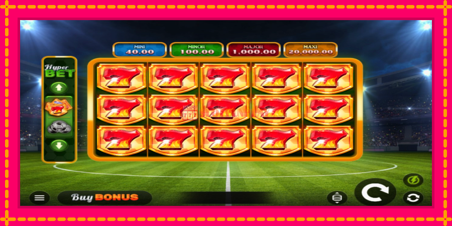 Football Blast Hold and Win - automato com gráficos brilhantes, foto 1