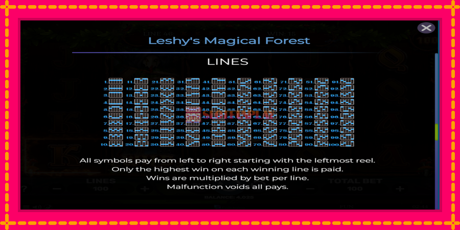 Leshys Magical Forest - automato com gráficos brilhantes, foto 7