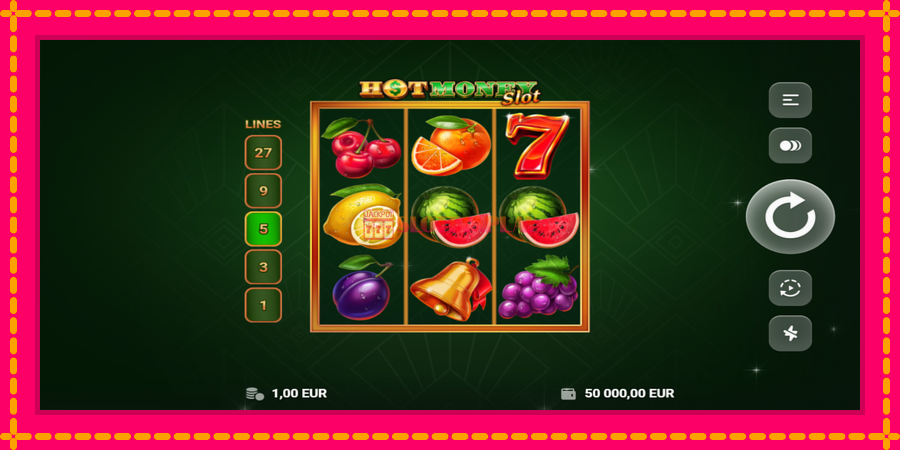 Hot Money Slot - automato com gráficos brilhantes, foto 2