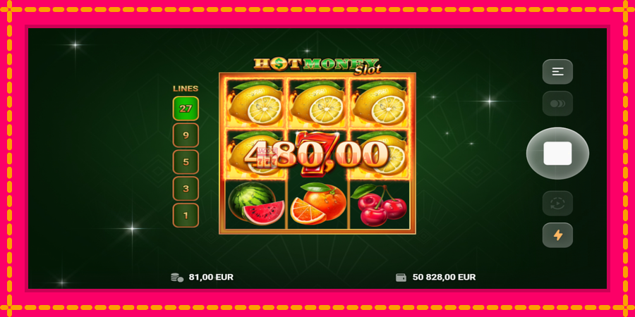 Hot Money Slot - automato com gráficos brilhantes, foto 5