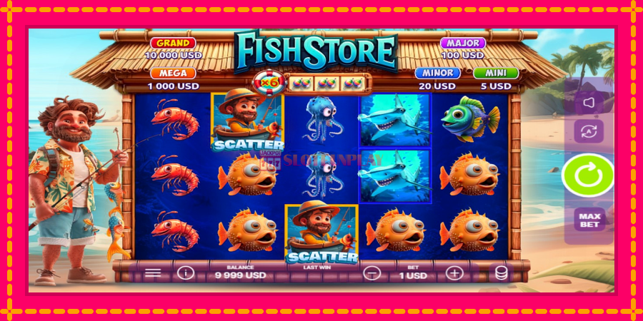 Fish Store - automato com gráficos brilhantes, foto 2