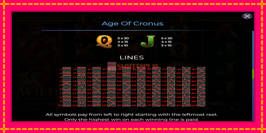 Age of Cronus - automato com gráficos brilhantes, foto 7