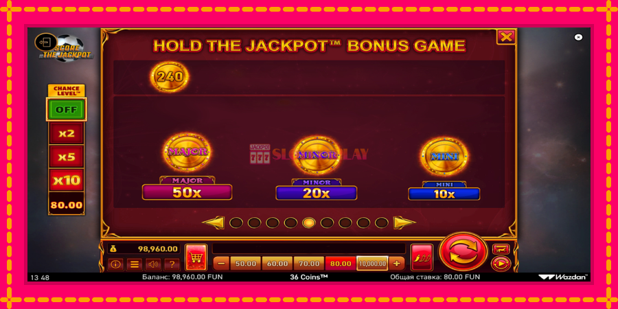 36 Coins Score The Jackpot - automato com gráficos brilhantes, foto 7