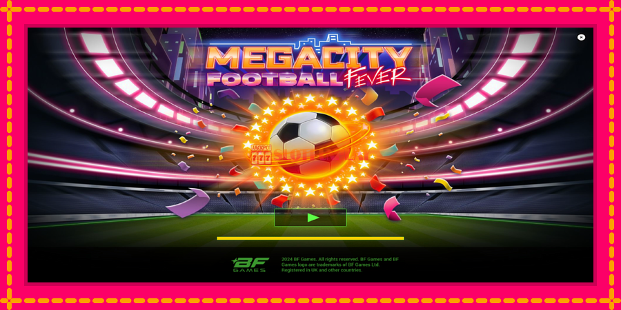 Megacity Football Fever - automato com gráficos brilhantes, foto 1