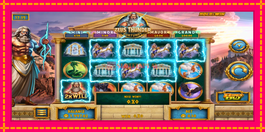 Zeus Thunder Fortunes - automato com gráficos brilhantes, foto 3