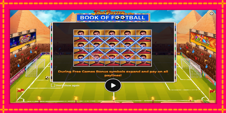 Jack Potter & The Book of Football - automato com gráficos brilhantes, foto 1