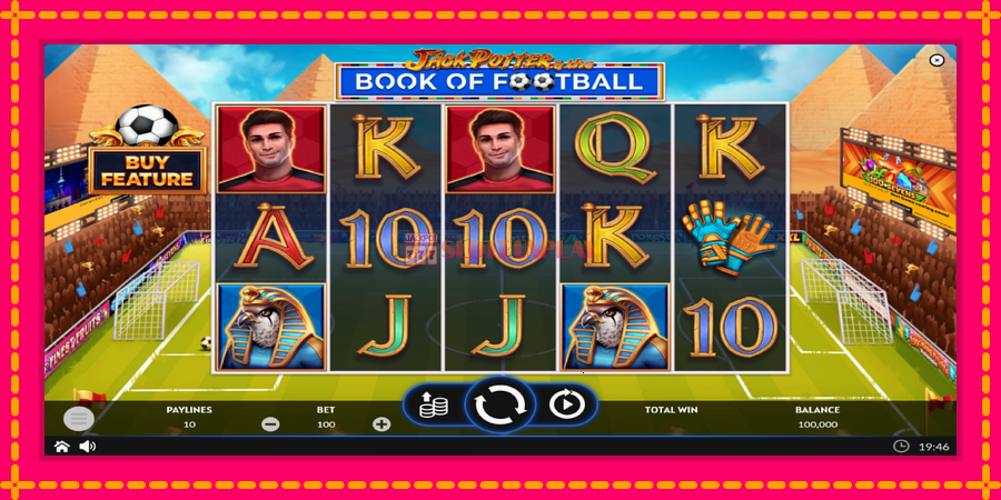 Jack Potter & The Book of Football - automato com gráficos brilhantes, foto 2