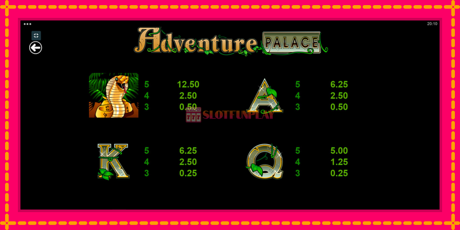 Adventure Palace - automato com gráficos brilhantes, foto 8