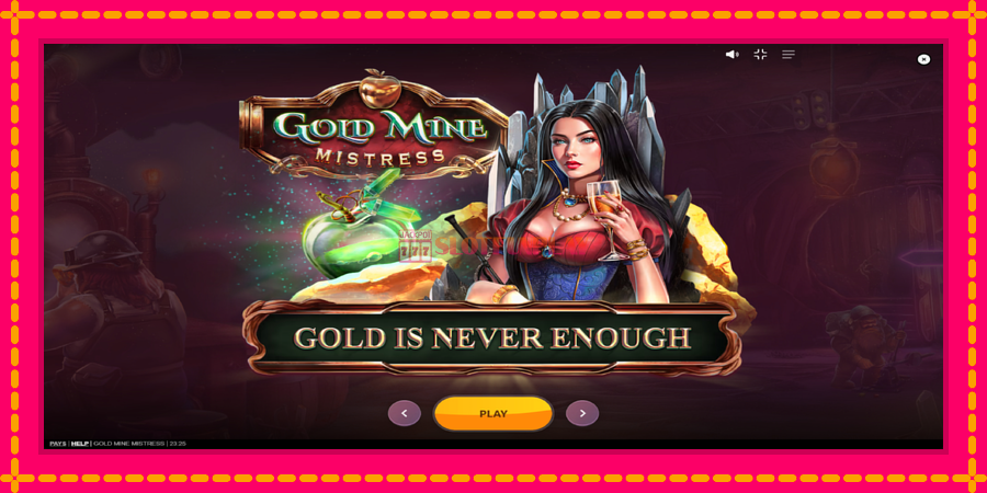 Gold Mine Mistress - automato com gráficos brilhantes, foto 1