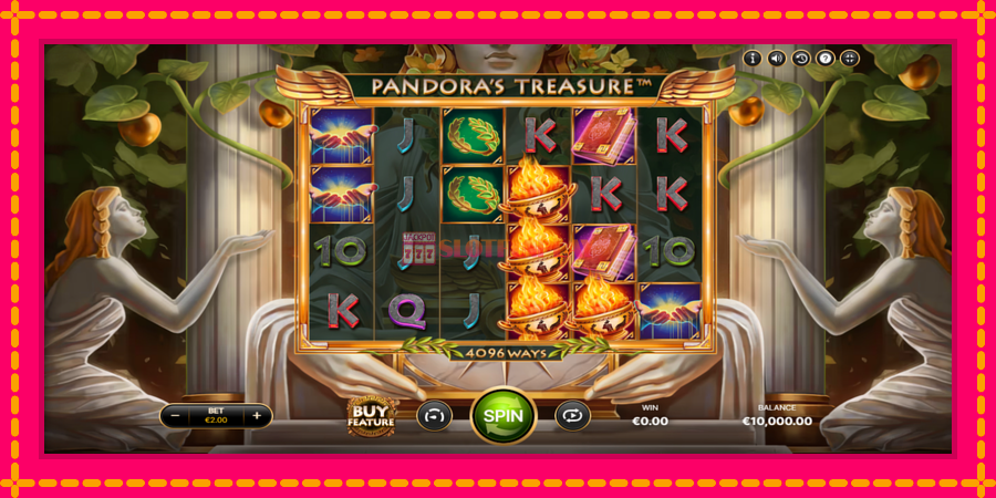 Pandoras Treasure - automato com gráficos brilhantes, foto 2