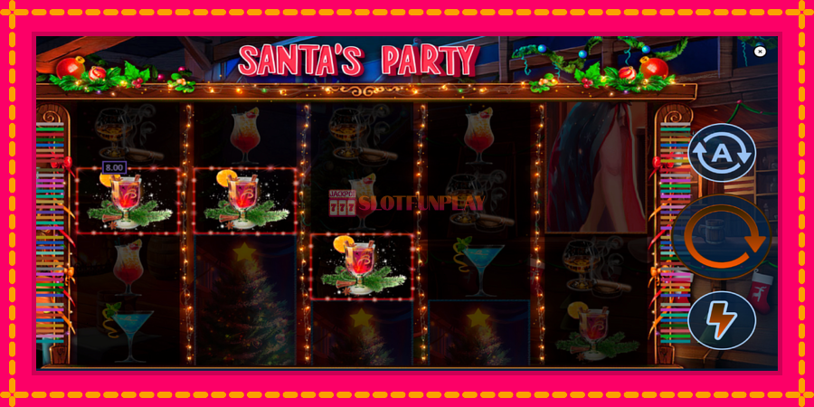 Santas Party - automato com gráficos brilhantes, foto 3