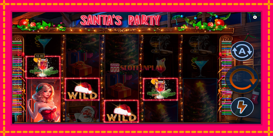 Santas Party - automato com gráficos brilhantes, foto 4