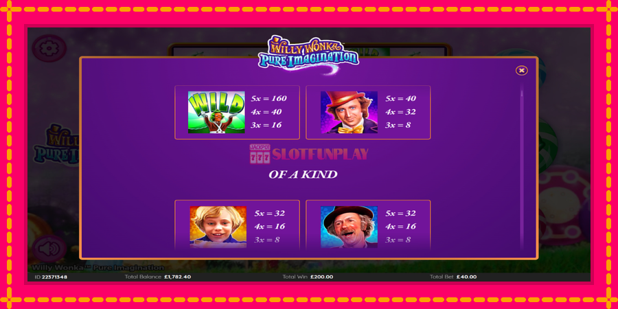 Willy Wonka Pure Imagination - automato com gráficos brilhantes, foto 6