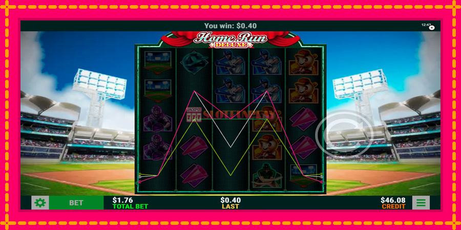 Home Run Deluxe - automato com gráficos brilhantes, foto 3